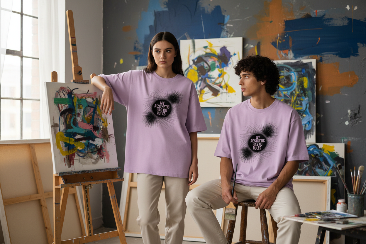 NEBULYN™ MY AESTHETIC HAS NO RULES - Oversized Fit T-Shirt