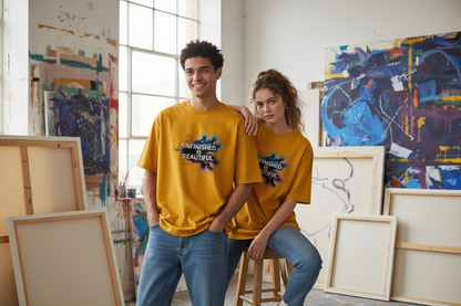 NEBULYN™ UNFINISHED IS BEAUTIFUL - Oversized Fit T-Shirt