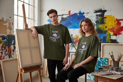 NEBULYN™ UNFINISHED IS BEAUTIFUL - Oversized Fit T-Shirt