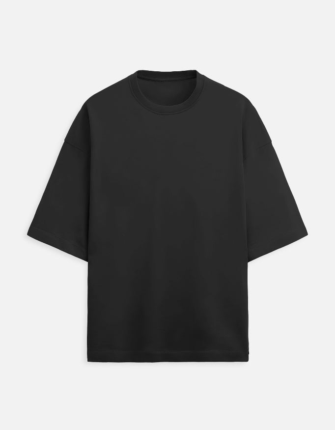 NEBULYN™ BASIC SOLIDS - Plain TERRY - Unisex Oversized Fit T-Shirt
