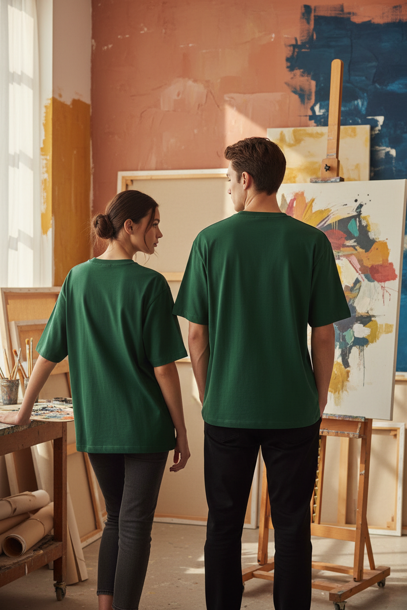 NEBULYN™ SYMMETRY IS JUST AN ILLUSION - Oversized Fit T-Shirt