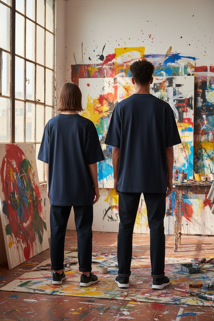 NEBULYN™ SYMMETRY IS JUST AN ILLUSION - Oversized Fit T-Shirt