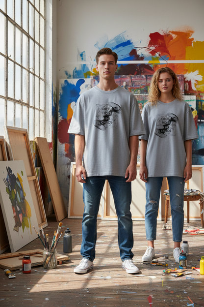 NEBULYN™ ORDER HIDES IN CHAOS - Oversized Fit T-Shirt