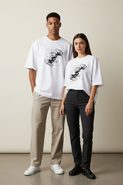 NEBULYN™ ORDER HIDES IN CHAOS - Oversized Fit T-Shirt