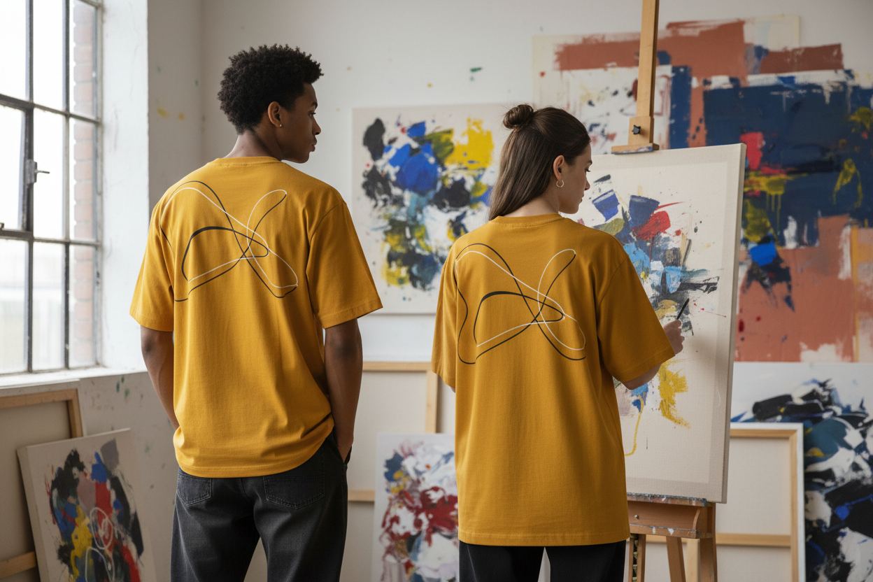 NEBULYN™ ORDER HIDES IN CHAOS - Oversized Fit T-Shirt