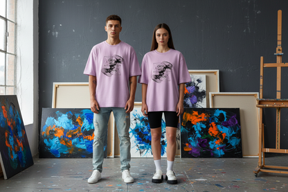 NEBULYN™ ORDER HIDES IN CHAOS - Oversized Fit T-Shirt