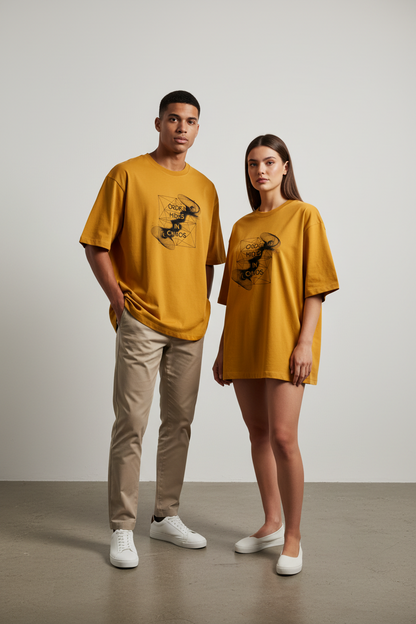 NEBULYN™ ORDER HIDES IN CHAOS - Oversized Fit T-Shirt