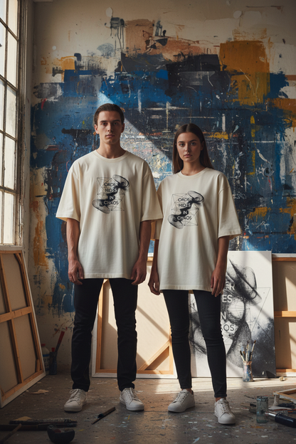 NEBULYN™ ORDER HIDES IN CHAOS - Oversized Fit T-Shirt