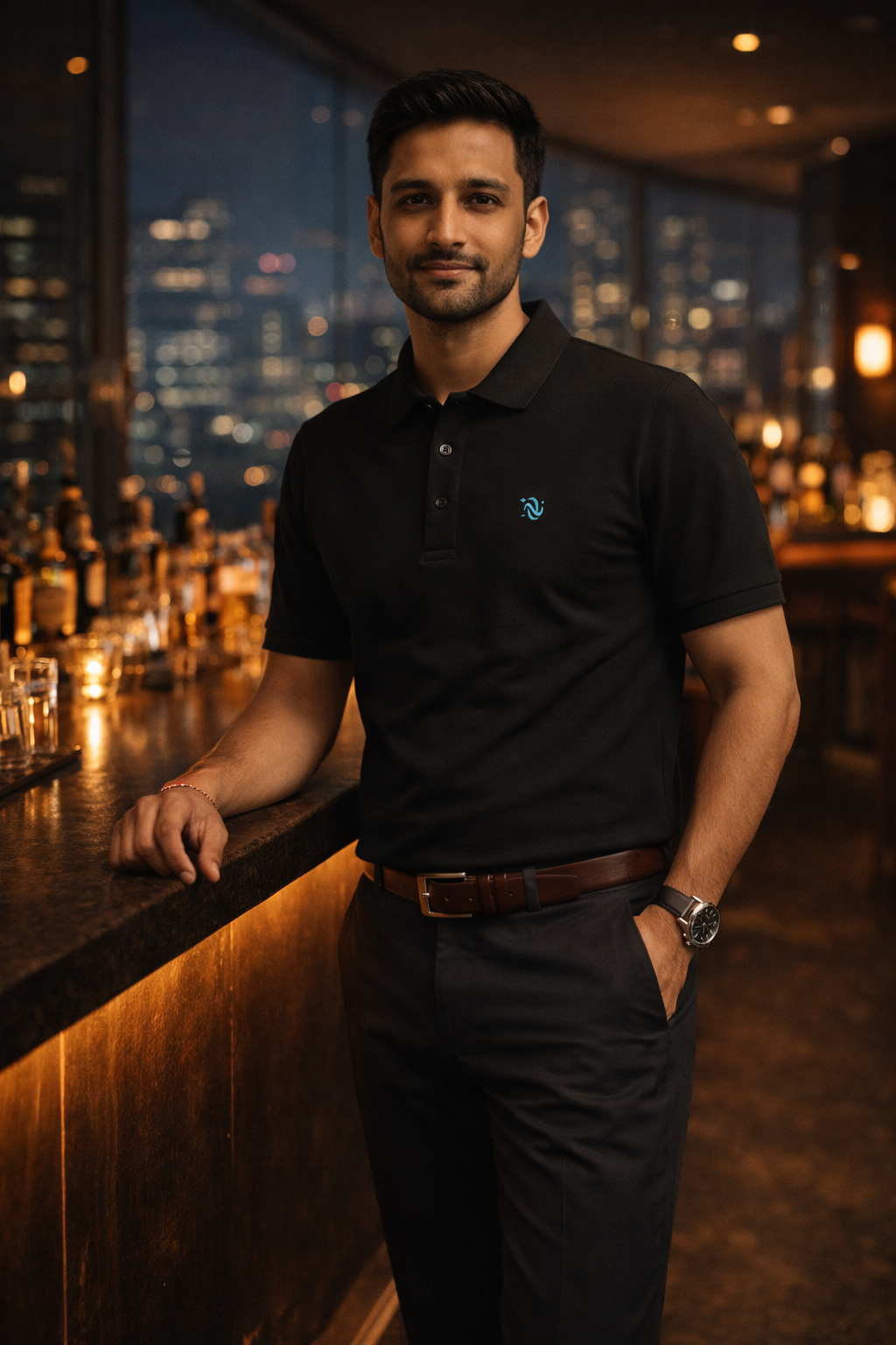 NEBULYN™ PREMIUM SOLIDS - Plain Polo T-Shirt