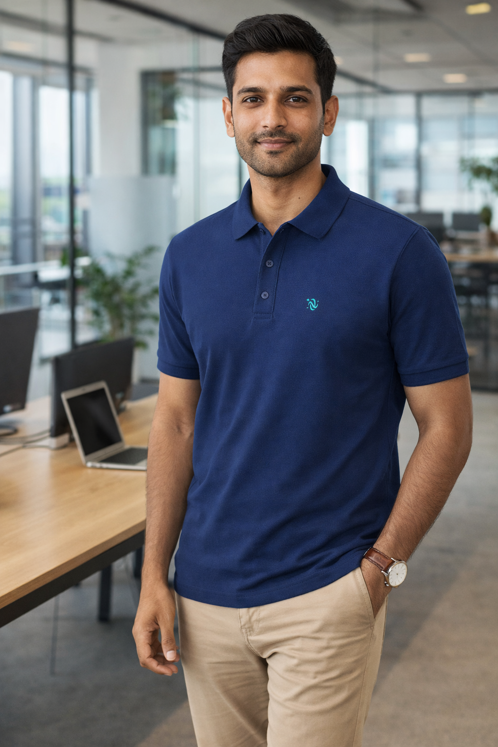 NEBULYN™ PREMIUM SOLIDS - Plain Polo T-Shirt