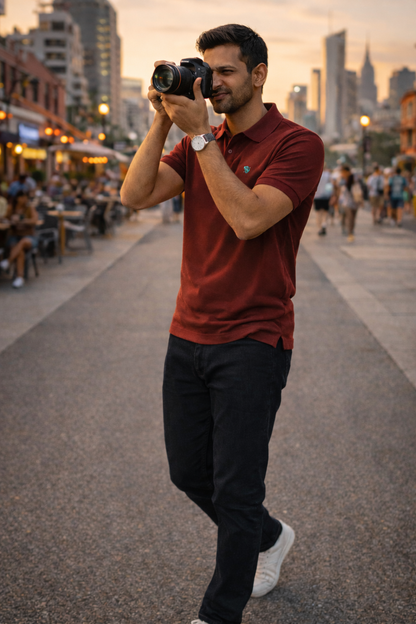 NEBULYN™ PREMIUM SOLIDS - Plain Polo T-Shirt