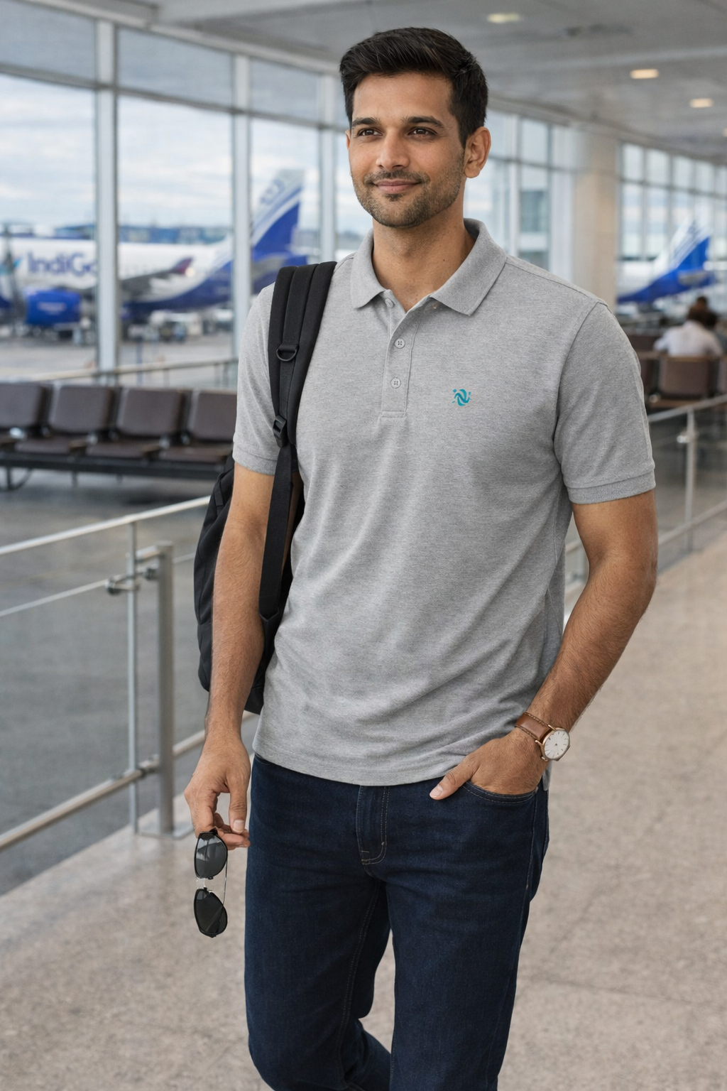 NEBULYN™ PREMIUM SOLIDS - Plain Polo T-Shirt