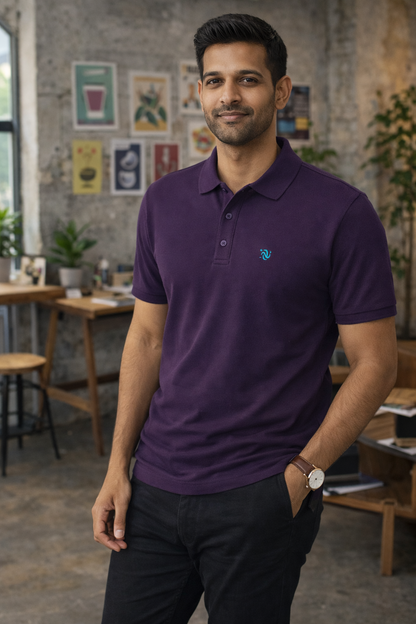 NEBULYN™ PREMIUM SOLIDS - Plain Polo T-Shirt